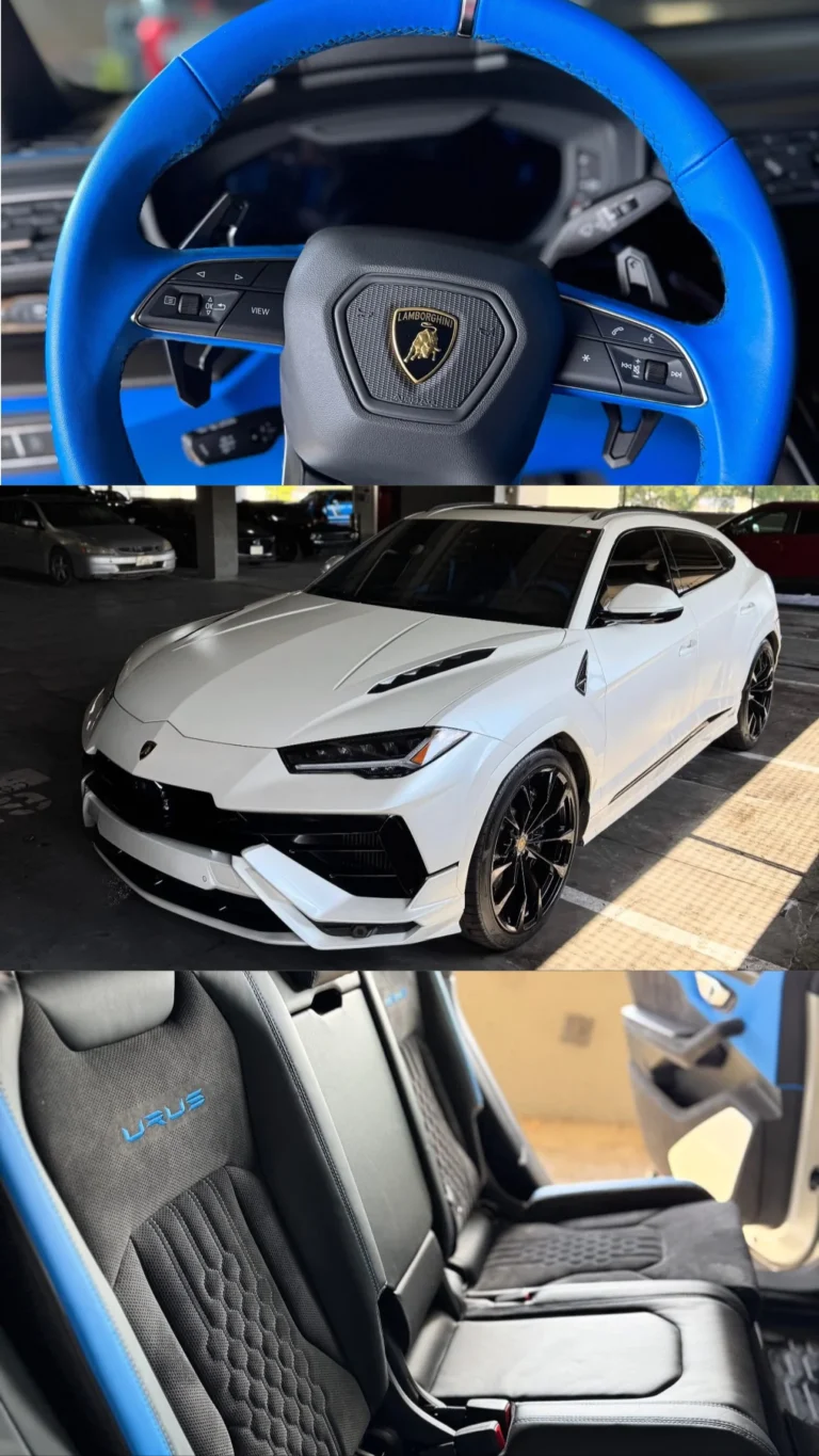 Lamborghini Urus interior and exterior detail