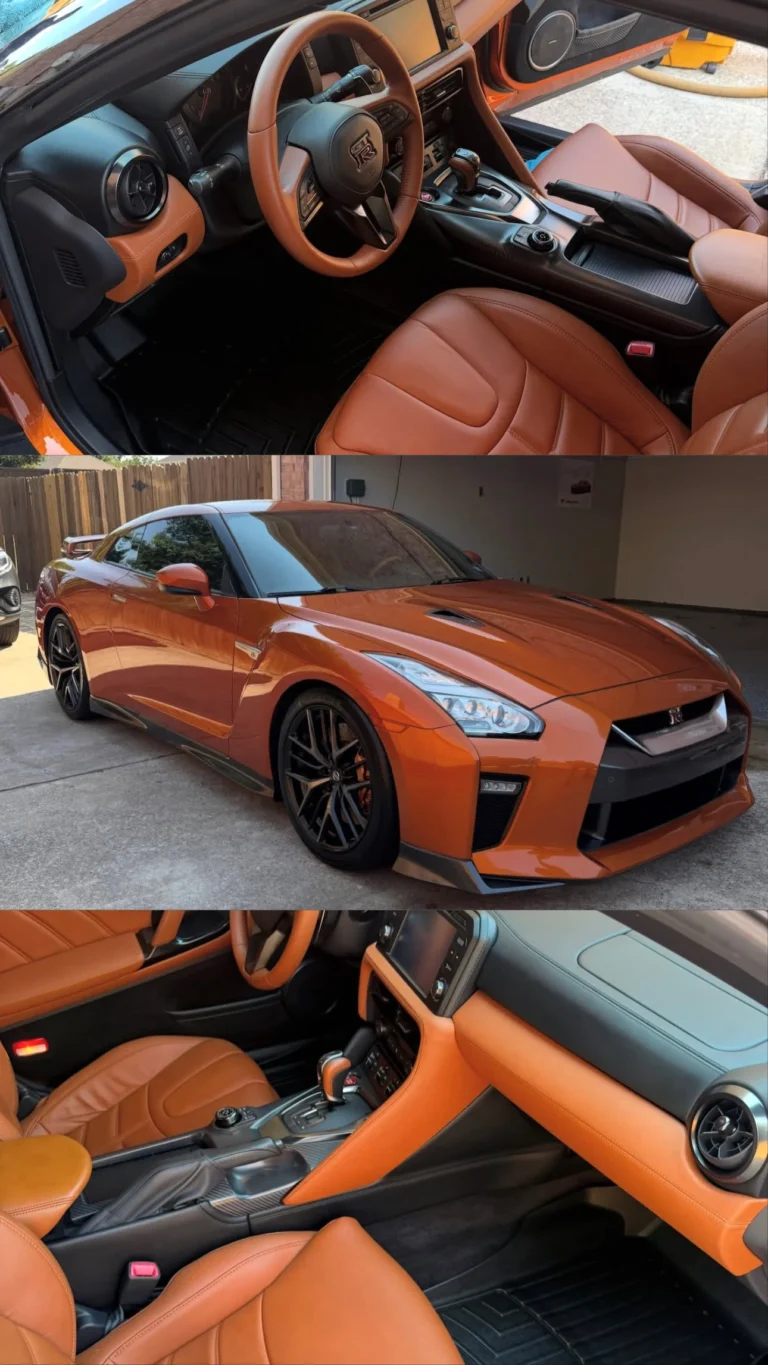 Nissan GT-R exterior and interior detail