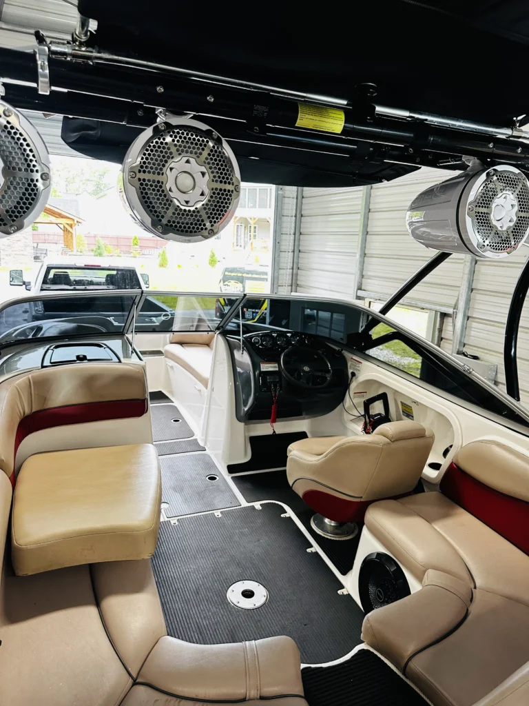 Boat Detailing result by Castillo’s Detailing, Richmond VA