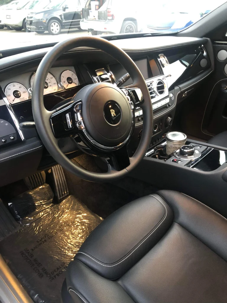 Rolls-Royce interior detail